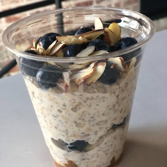 Almond Blueberry Overnight Oats