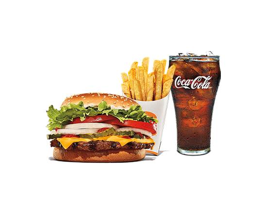 Trio WHOPPER® avec fromage