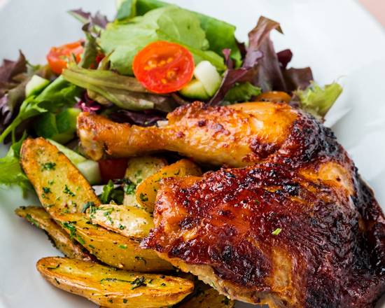 Order 1/4 Chicken + 2 Sides food online from Noble Bowl store, Long Beach on bringmethat.com