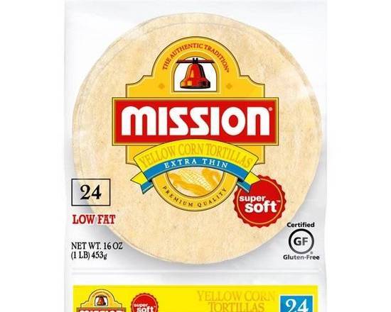Order Mission Yellow Corn Tortilla 24 count  food online from Fresko Market store, Miami on bringmethat.com