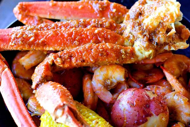 Order C7. Shrimp (Headless) (1/2Lb) food online from Captain King's Seafood City store, Memphis on bringmethat.com