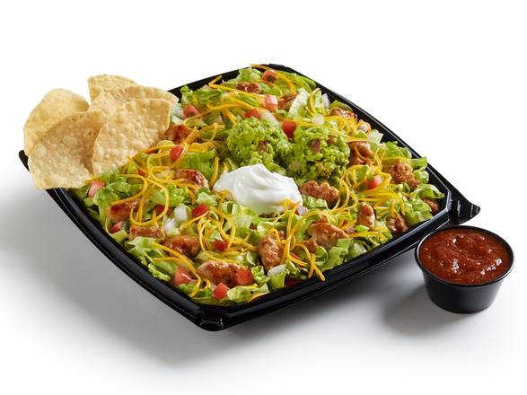 Order Taco Salad With Fresh Guac – Grilled Chicken  food online from Del Taco store, Orlando on bringmethat.com