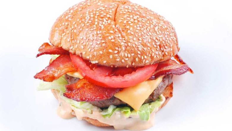 Order Bacon Burger food online from Greek Souvlaki store, West Valley City on bringmethat.com