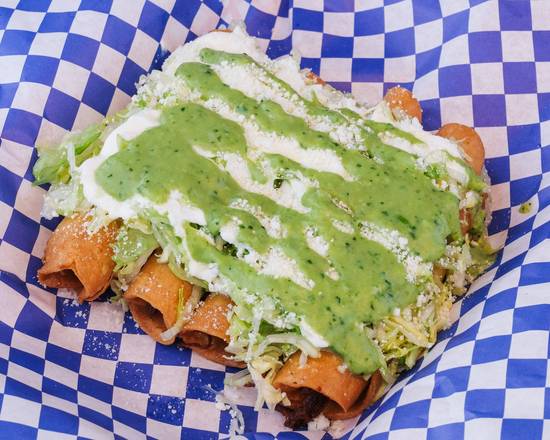 Order Cali Roll Tacos food online from Tacos las Californias store, Tampa on bringmethat.com