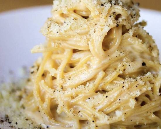 Order Spaghetti Cacio e Pepe food online from The Rose Venice store, Los Angeles on bringmethat.com
