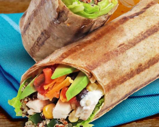 Order Mission Burrito Wrap food online from Cafe Basil store, Houston on bringmethat.com