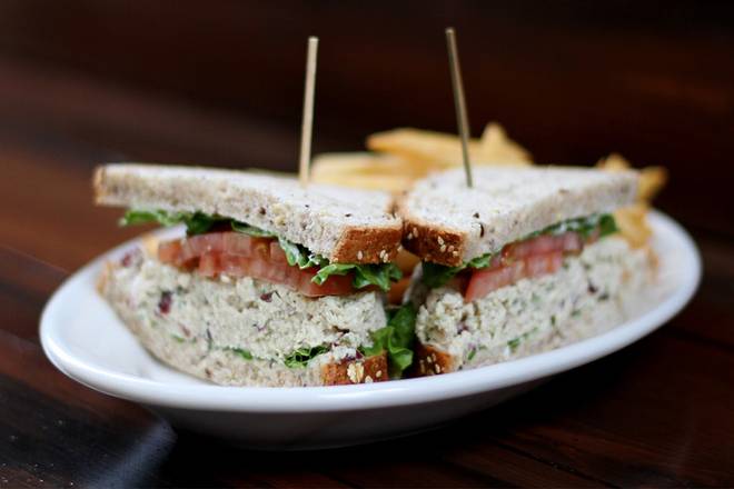 Order Walnut Chicken Salad Sandwich food online from Lazy Dog Restaurant & Bar store, Addison on bringmethat.com