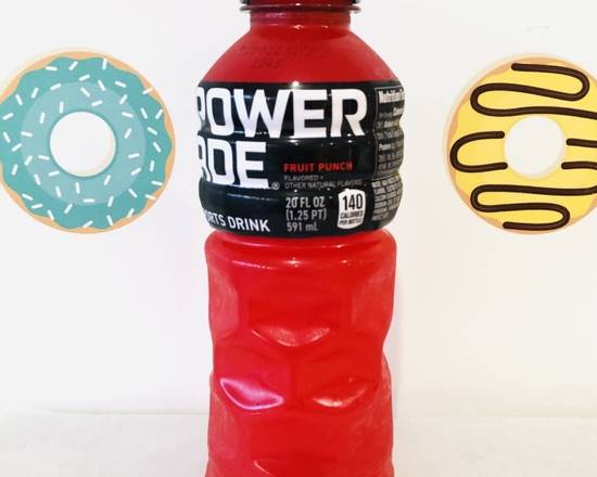 Order Powerade Fruit Punch  food online from Donut Tacos Palace store, Austin on bringmethat.com