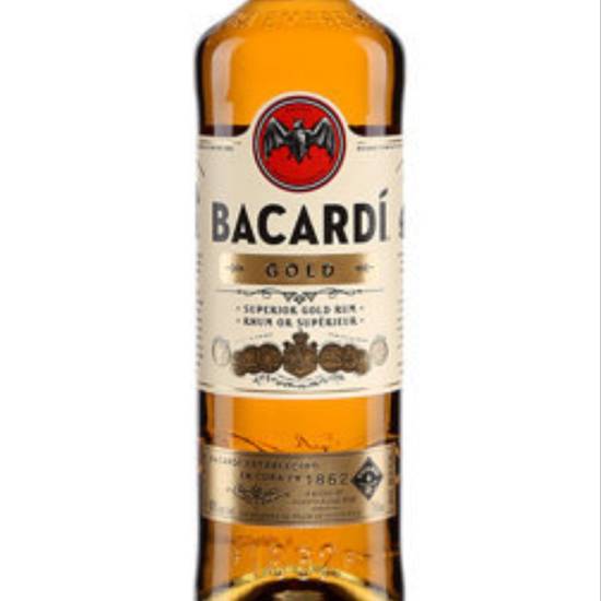 Order Bacardi Gold Rum 750ml 40% ABV  food online from Princess Liquors store, Port Saint Lucie on bringmethat.com