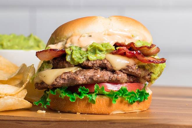 Order Guac Burger food online from Wayback Burgers store, Mechanicsburg on bringmethat.com
