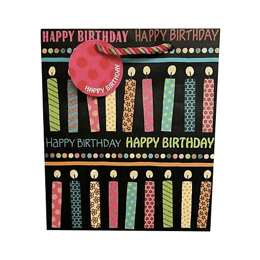 Order Birthday Candle Medium Tote (EACH) 109739 food online from Bevmo! store, Albany on bringmethat.com