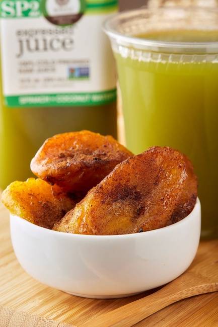 Order Cinnamon Ripe Plantains food online from Roots Juice Bar store, Miami on bringmethat.com
