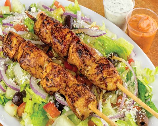 Order Chicken Salad food online from Dlara Mediterranean Grill store, Auburn on bringmethat.com