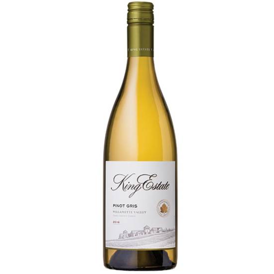 Order King Estate Willamette Valley Pinot Gris food online from Santa Monica Liquor store, Santa Monica on bringmethat.com