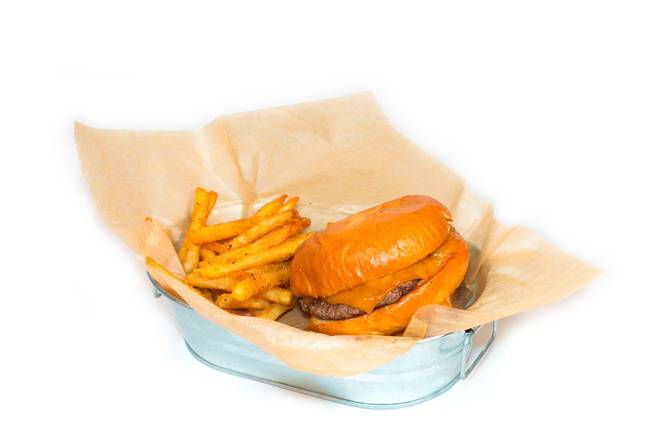 Order HopKittens Junior Cheeseburger food online from Hopcat store, Indianapolis on bringmethat.com