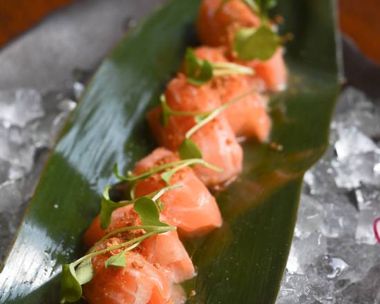Order Salmon Nashi food online from Nobu Miami store, Miami Beach on bringmethat.com
