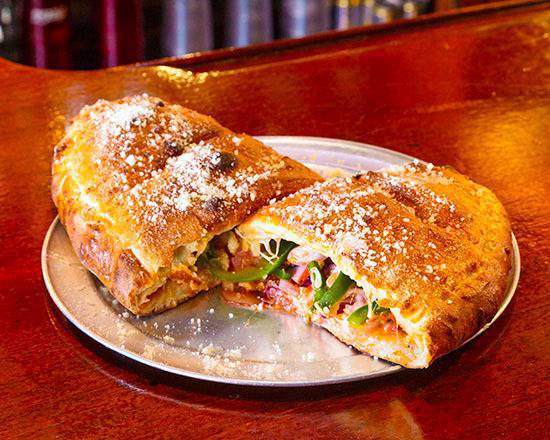 Order Create Your Own Calzone food online from Caliente Pizza & Draft House store, Monroeville on bringmethat.com