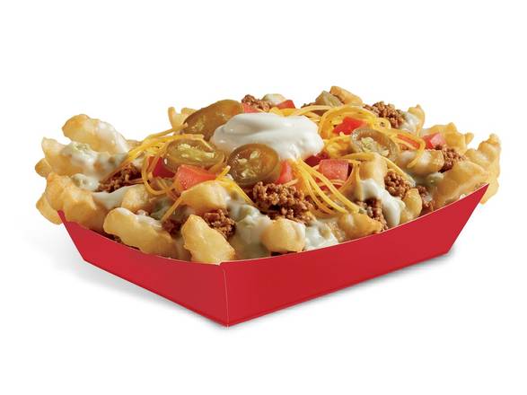 Order Queso Loaded Fries food online from Del Taco store, Redding on bringmethat.com