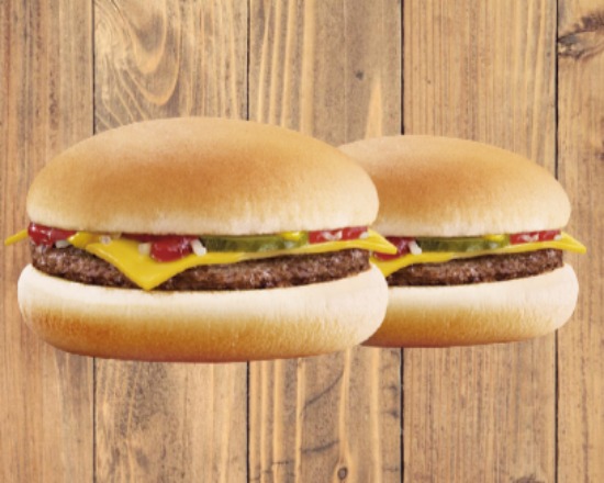 Cheese Burger + Cheese Burger