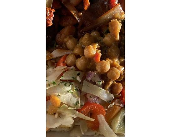 Order ChicPea and Sweet Potato Curry food online from Catered Delight Llc store, Casselberry on bringmethat.com