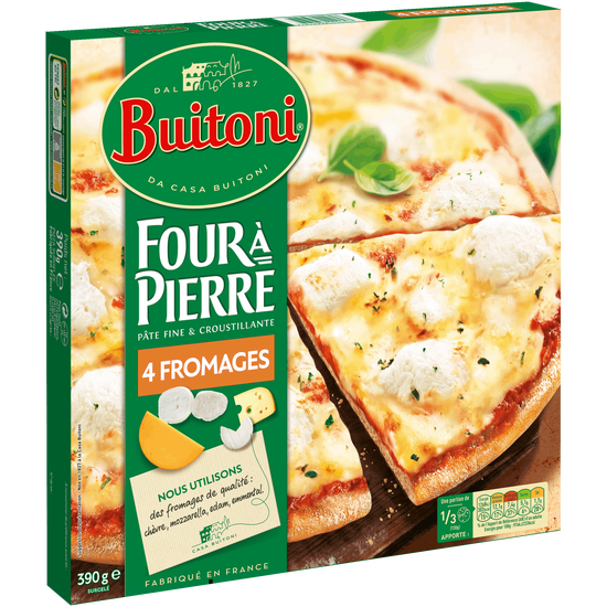 Pizza 4 Fromages 390g