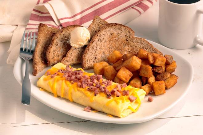 Order Build-Your-Own Omelet food online from Bakery By Perkins store, Cape Coral on bringmethat.com