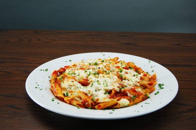Order Mostaccioli Alforno Pasta food online from Rosati's Pizza store, Hanover Park on bringmethat.com
