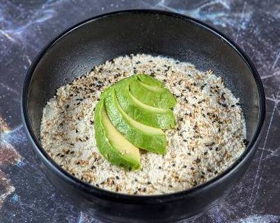 Tartare poulet mayo cheese avocat