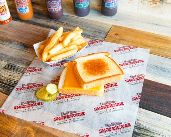 Order Kids Grilled Cheese and One Side food online from Bar-b-Cutie store, Nashville on bringmethat.com