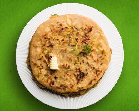 Order Aloo Paratha Experiment (Vegan) food online from Tick-Tock Tikka House store, Arlington on bringmethat.com