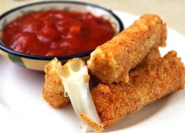 Order Mozzarella Cheese Stick (6 pcs) food online from Wow Wings & Hibachi store, Spartanburg on bringmethat.com