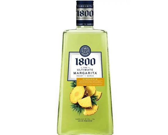 Order 1800 Pineapple Margarita, 1.75L ready to drink (9.95% ABV) food online from Woodbury Wine & Spirits store, ORLANDO on bringmethat.com