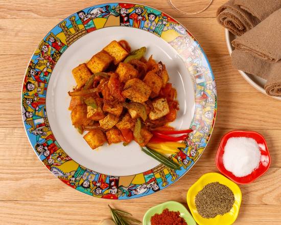Order Tofu Tibs food online from Embrace Ethiopia store, San Francisco on bringmethat.com