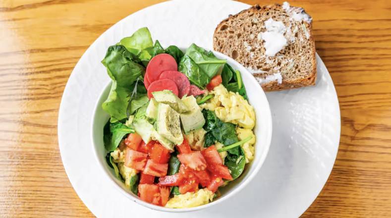 Order The JJ Bowl food online from Bodhi Cafe &amp; Bakery store, Corvallis on bringmethat.com
