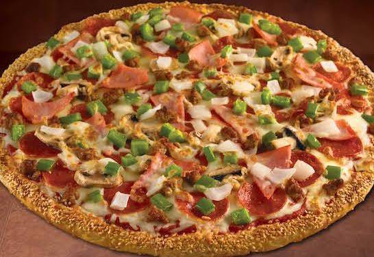 Order Large Howie Special Specialty Pizza food online from Hungry Howie'S store, Dunedin on bringmethat.com