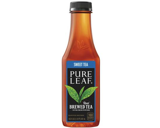 Order Pure Leaf Sweet Tea 18.5 oz food online from Trumbull Super Stop store, Trumbull on bringmethat.com
