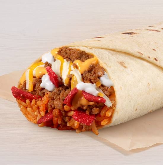 Beefy Melt Burrito