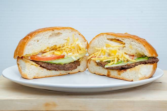 Order  Hamburger food online from Altas Horas store, Newark on bringmethat.com