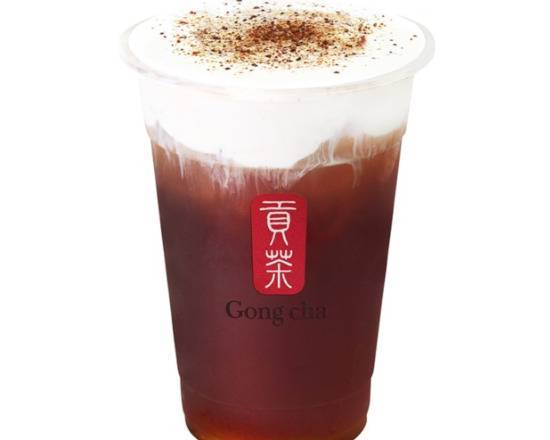 Order Milk Foam Brown Sugar Oolong Tea food online from Gong Cha store, Sacramento on bringmethat.com