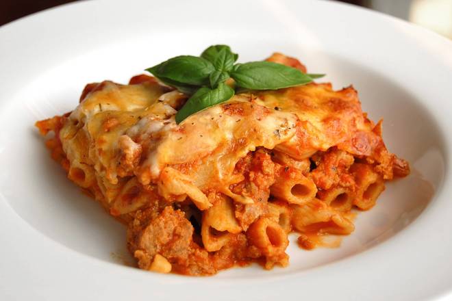Order Baked Ziti Pasta food online from Mr. Pizza store, Melbourne on bringmethat.com
