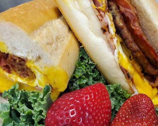Order Heart Attack Hero food online from Long Island Bagel Cafe store, Bellmore on bringmethat.com