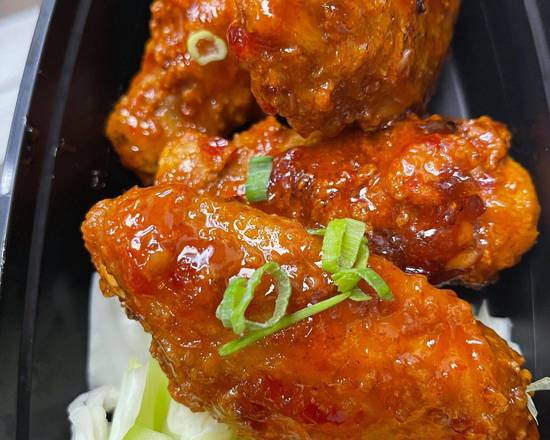 Order A.11 Thai Wing (4 pcs) food online from E & T Thai Food store, Lone Tree on bringmethat.com