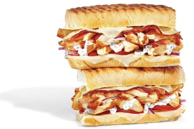 Order Chicken & Bacon Ranch Melt Footlong Melt food online from Subway Sandwiches & Salads store, Essex on bringmethat.com