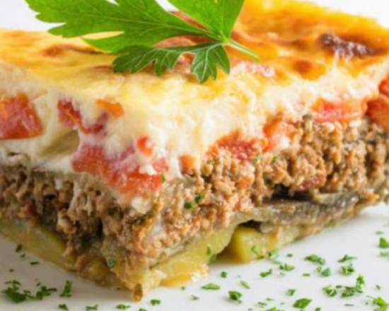 Order Moussaka food online from Athena Cafe store, Metairie on bringmethat.com