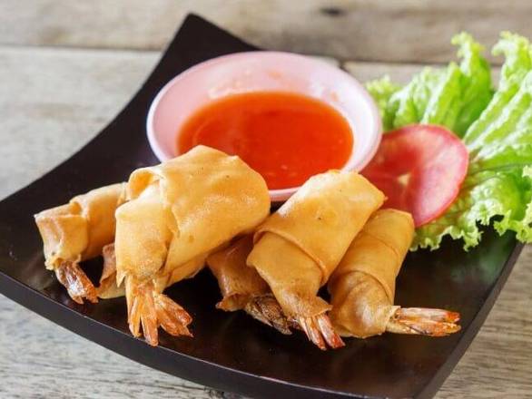 Order Shrimp Rolls  food online from Zabb Thai Kitchen store, Clarkstown on bringmethat.com