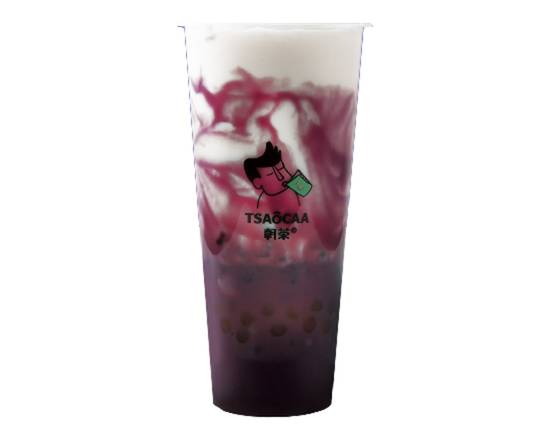 Order Double Purple Bubble Tea food online from Tsaocaa store, Philadelphia on bringmethat.com