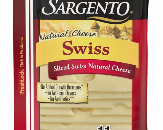 Order Sargento Swiss Cheese (11Slices) food online from Fresko Market store, Miami on bringmethat.com
