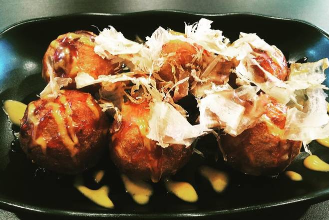Order Takoyaki (6 pcs) food online from Poke River store, Evansville on bringmethat.com