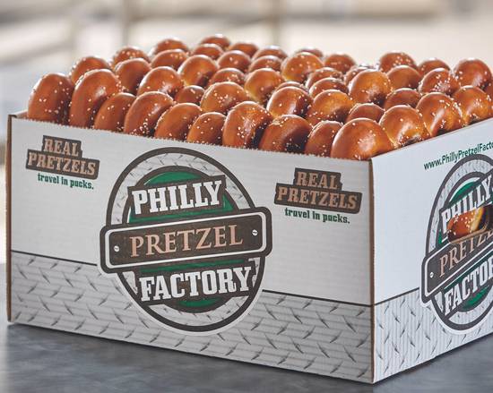 Order Pretzels Pack of 50 food online from Philly Pretzel Factory store, New York on bringmethat.com
