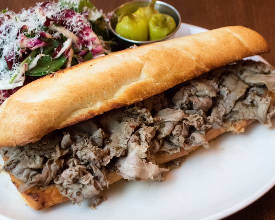 Order Roasted Italian Beef food online from Nancy Pizza store, Homer Glen on bringmethat.com